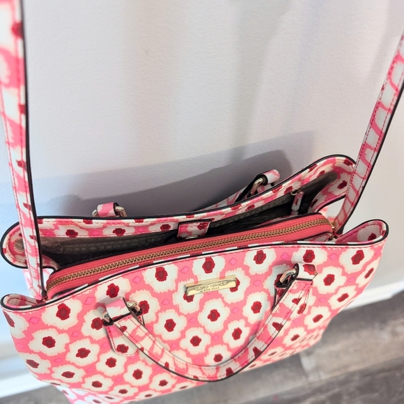Kate Spade Pink and White Purse - Picture 8 of 15